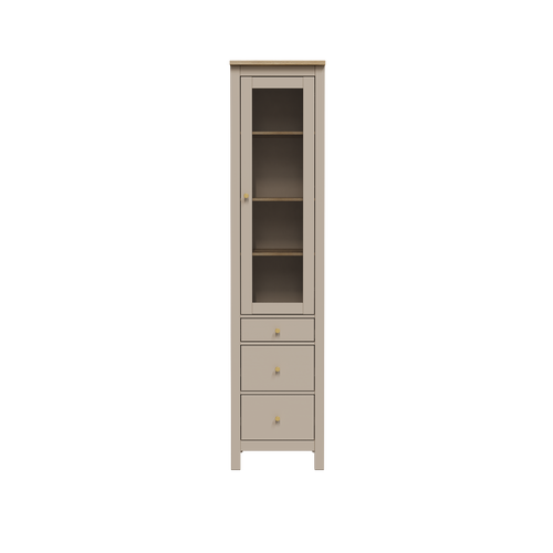 SAGA cabinet with display case 50
