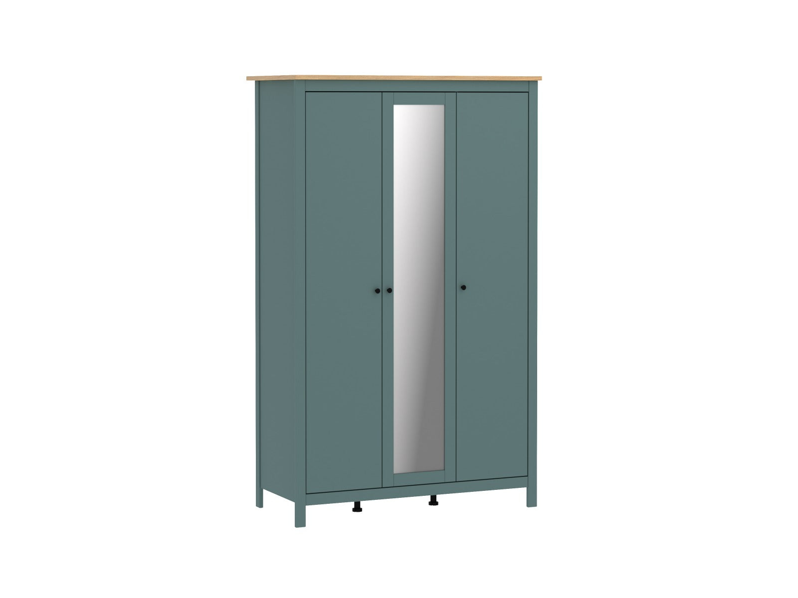 SAGA wardrobe with three doors and mirror