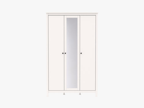 SAGA wardrobe with three doors and mirror