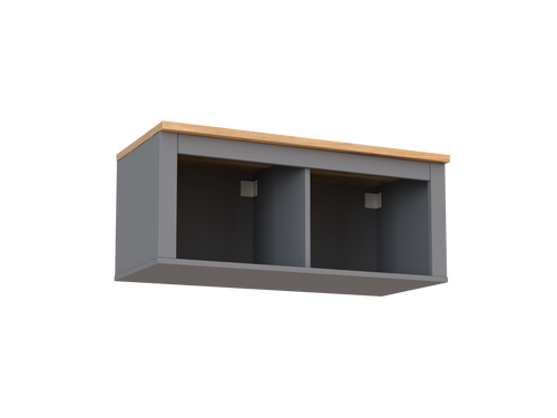 Полка SAGA с двумя секциями