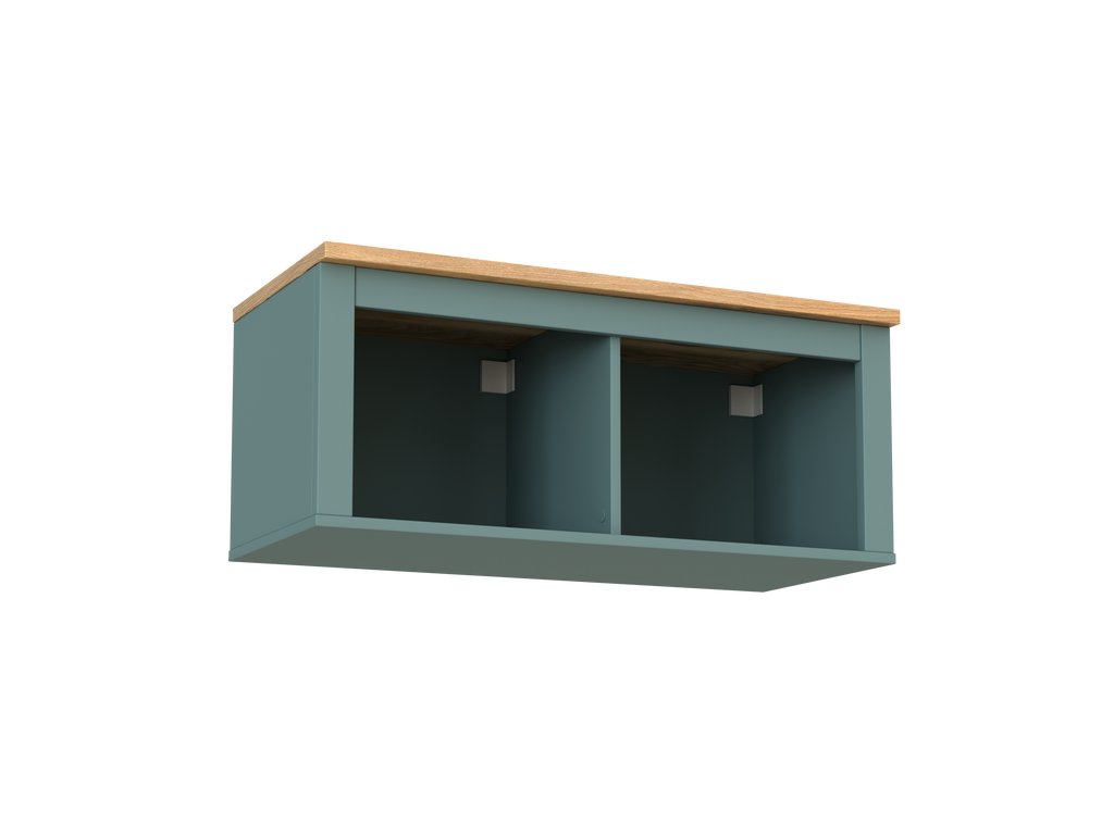 SAGA Shelf with Two Sections