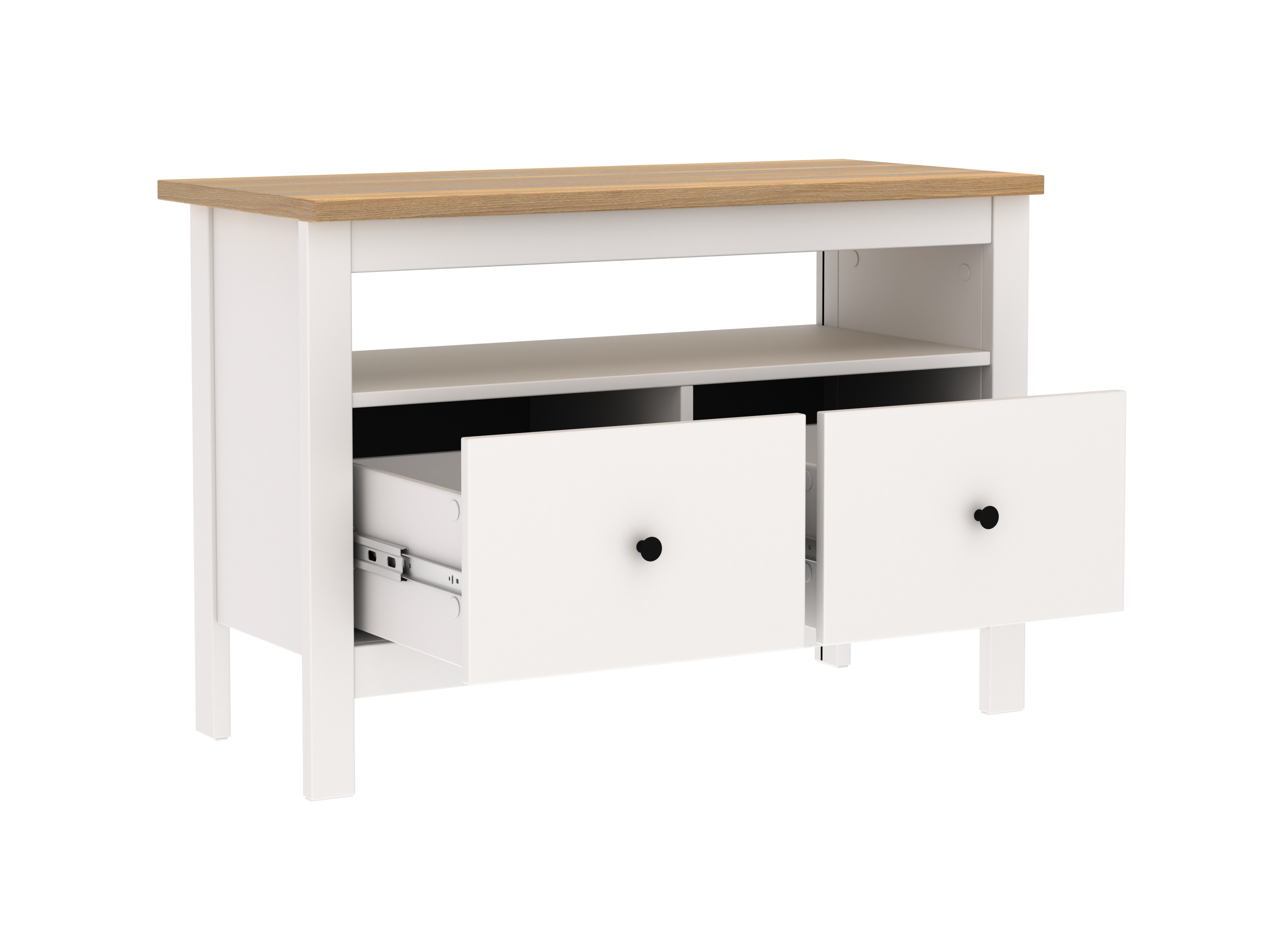 SAGA pump with two drawers