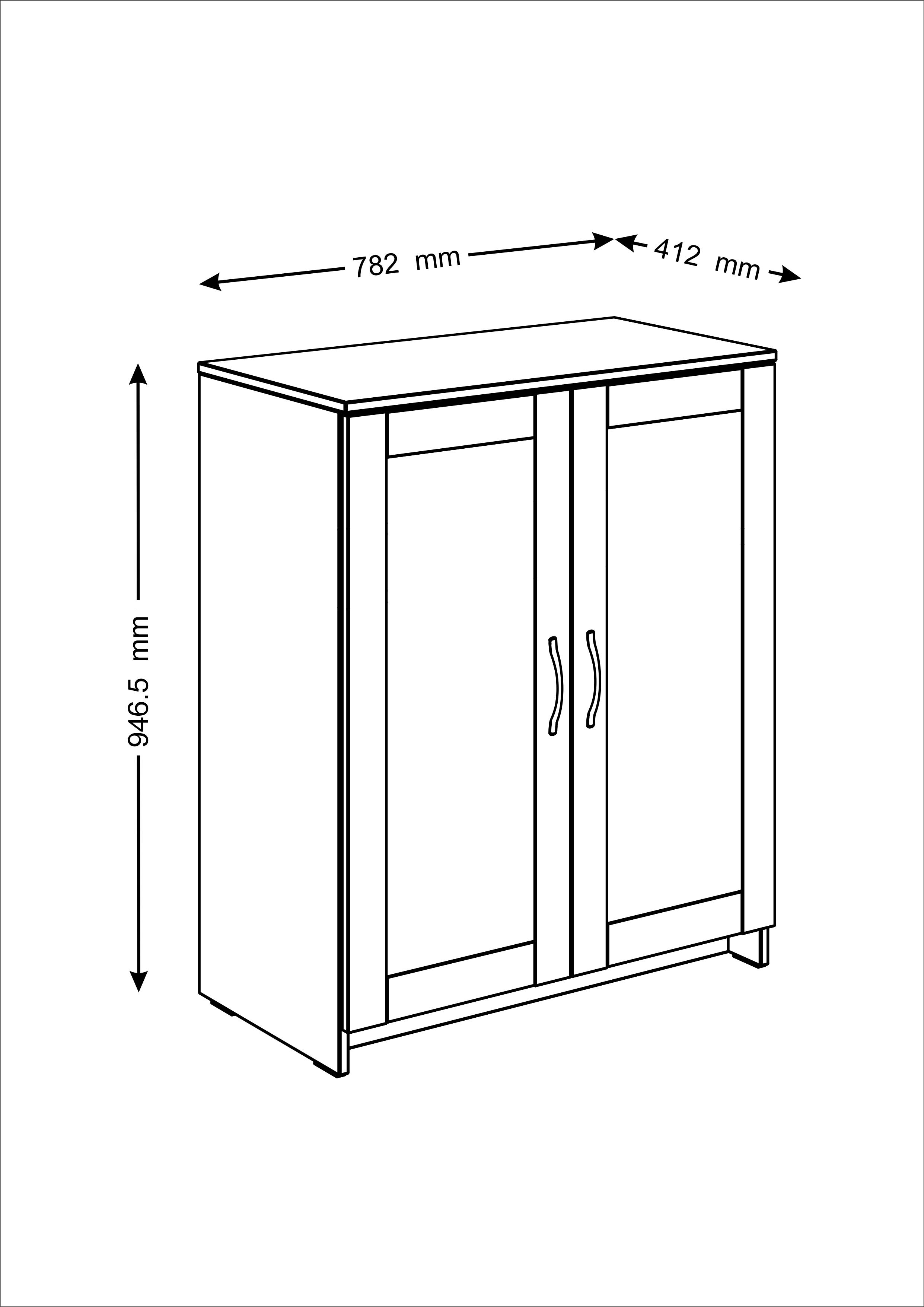 SIRIUS pump with two doors 94